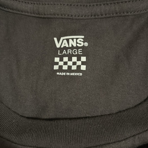 Womens L Black VANS Love Wins T Shirt - Picture 3 of 4